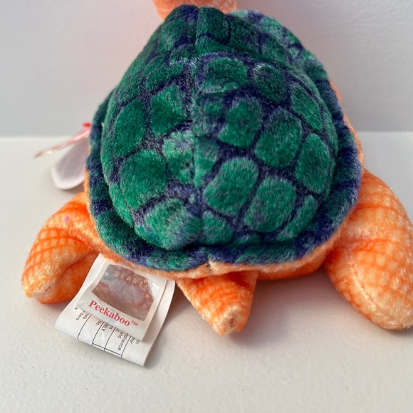 NWT Ty Set of 7 Sea Creatures Beanie Babies/ Teenie Beanies - Picture 10 of 12